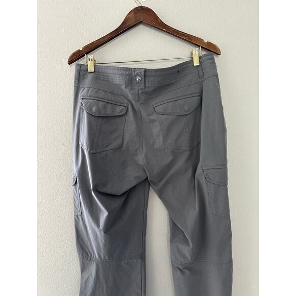 KUHL Freeflex Roll Up Gray Hiking Pants size 12 (Short) - Picture 9 of 16